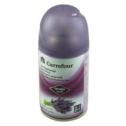 Carrefour Air Freshener Automatic Spray Refill Lavender 250ml