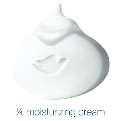 Dove Moisturising Soap Bar Nourishing Formula For All Skin Types Original With &frac14; Moisturising Cream 125g Pack of 4