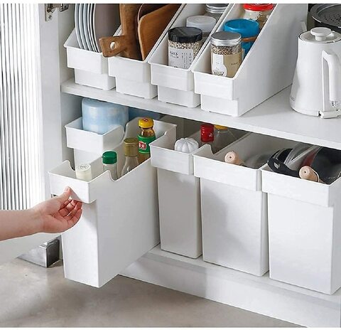 1pc Bathroom Storage Box With Wheels, Drawer Style Storage Basket For  Kitchen And Bathroom Supplies