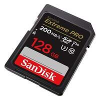 SanDisk Extreme Pro V30 Class 3 SDXC-I Memory Card 128GB Black