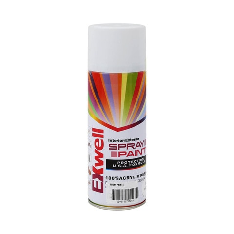 Buy Exwell Spray Paint White 280g Online Carrefour Qatar