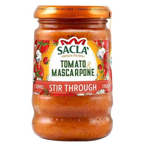 Sacla Italia Pomodoro Creamy Mascarpone Pasta Sauce 190g