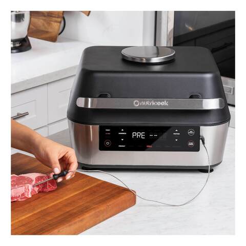 Nutricook Smart Indoor Grill And Air Fryer XL AFG960 Multicolour 1760W ...