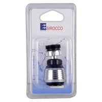 Sirocco kitchen faucet nozzle with rotate swivel s