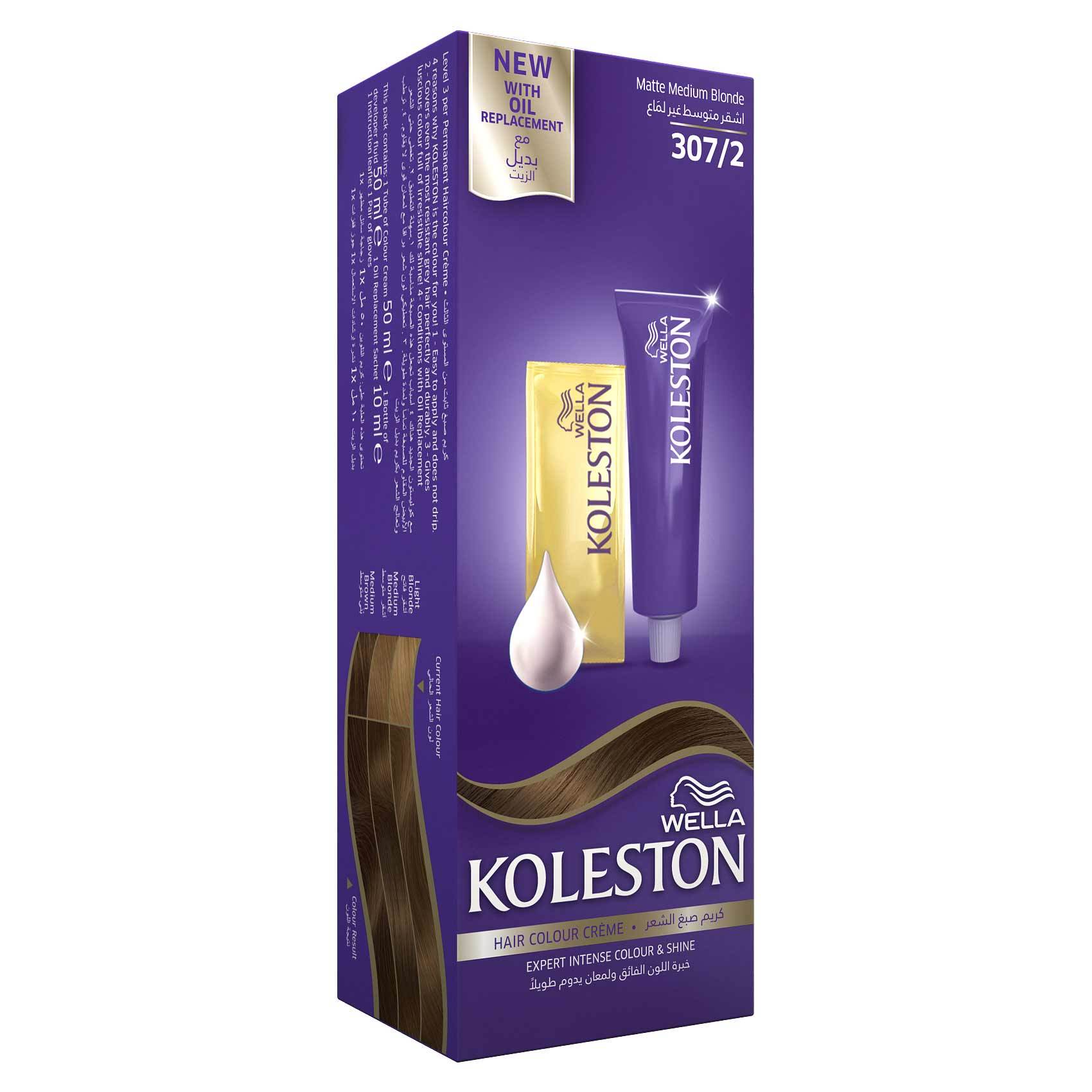 Buy Koleston Maxi Single Matte Medium Blonde 307 2 Online Shop Beauty Personal Care On Carrefour Uae