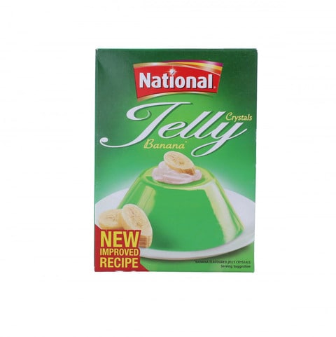 National Jelly Crystal Banana 80 gr