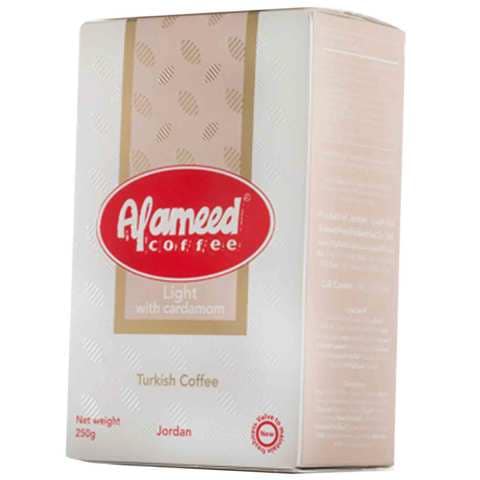 بن العميد قهوة فاتح مع هيل 250 غرام