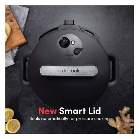 Nutricook Smart Pot 2 Electric Pressure Cooker 6 Liter NC-SP204K  Black