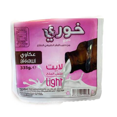Dairy Khoury Akkawi Light 335g