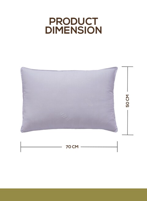 Fiber sales cotton pillow