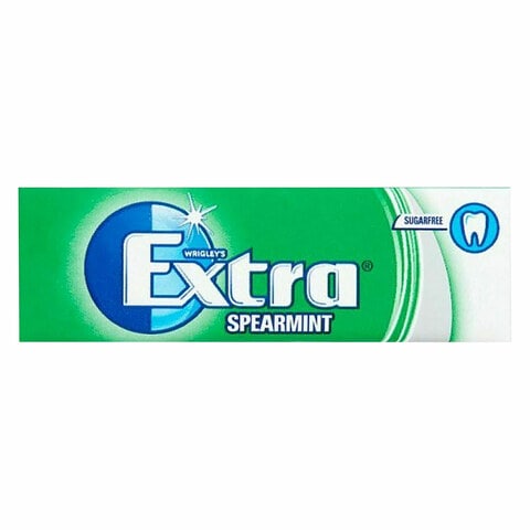 Wrigleys 5 Extra Spearmint Sugar Free Gum 14g