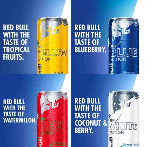 Red Bull Energy Drink Watermelon 250ml Pack of 4