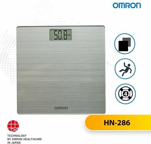 Buy Omron Digital Personal Body Weight Scale HN-286-E Online - Shop Home &  Garden on Carrefour UAE