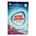 Buy Carrefour Active Oxygen Laundry Detergent Powder 1.5kg in UAE