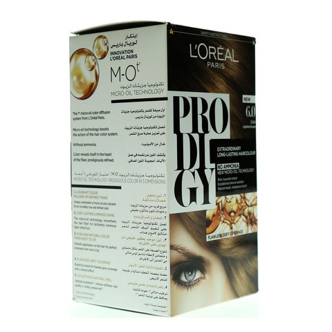 L&#39;Oreal  Paris Prodigy Ammonia Free Permanent Oil Hair Colour 6.0 Dark Blonde