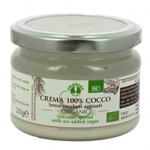 Probios Bio Organic Coconut Spread With No Added Sugar 250 Gram