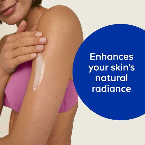 NIVEA Even Tone Body Lotion Natural Glow Complex &amp; Vitamin C UV Protection All Skin Types Jar 400ml 