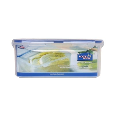 Buy Lock & Lock Rectangular Food Container with Dividers - 2.6 L Online in  UAE