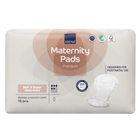 Buy Abena Maternity Pads Premium 15 Pieces Online - Shop Beauty & Personal  Care on Carrefour Jordan