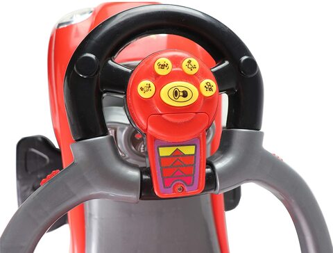 COOLBABY 3 IN 1 Activity Ride-On for Unisex - Red