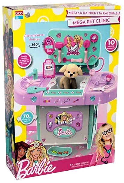 barbie mega pet clinic