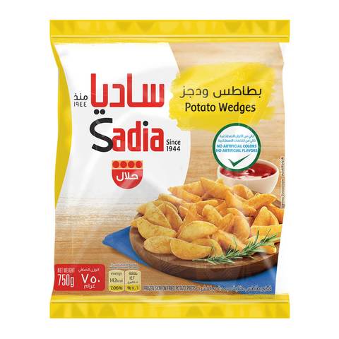 Buy Sadia Potato Wedges 750g in Saudi Arabia