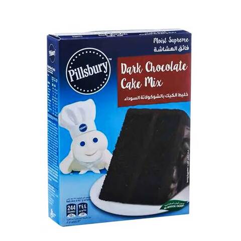 Pillsbury Moist Supreme Dark Chocolate Cake Mix 485g