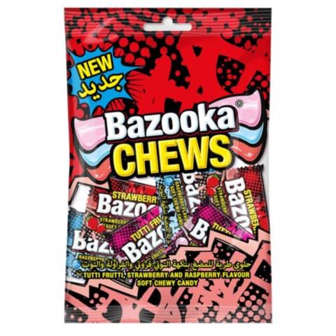 Bazooka Mini Tutti Frutti Chew Bar 120g