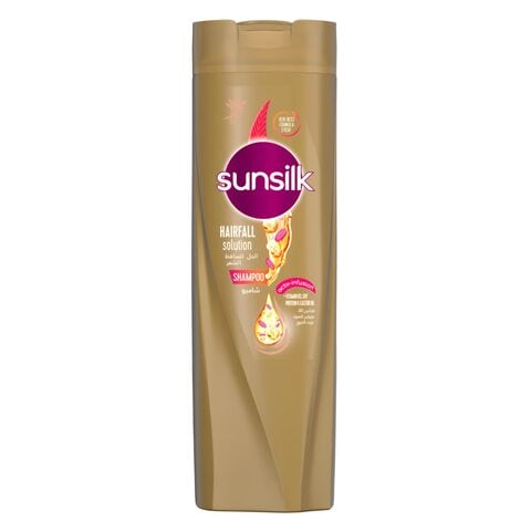 Sunsilk Shampoo, for Dry Damaged Hair, Hairfall Solution, with Soya Vitamin Complex &amp; Castor Oil, 400ml