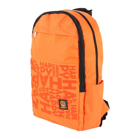 Orange school clearance backpack