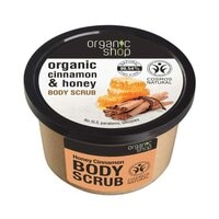 Organic Shop Cinnamon And Honey Body Scrub Gold 250ml