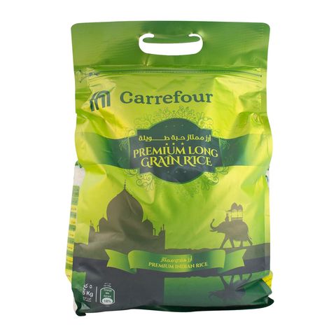 Buy Carrefour Premium Longgrain Rice 5kg in Saudi Arabia