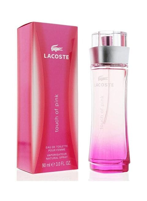 Perfume lacoste shop pink of touch