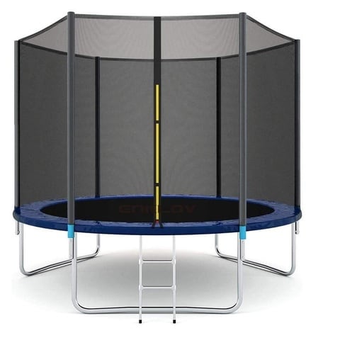 Xiangyu Trampoline, High Quality Kids Outdoor Trampolines Jump Bed With Safety Enclosure Exercise Fitness Equipment - Genuine Guarantee Purchase From Seller Xiangyu (8Ft)