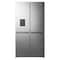 Hisense 583L Net Capacity Cross Door Refrigerator with Water Dispenser Premium Inox RQ749N4ASU