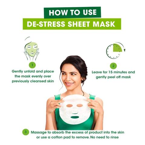 Simple De Stress Sheet Mask 21ml