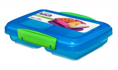 Sistema Small 350mL Split Container Lunchbox - Assorted*