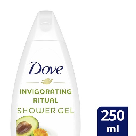 Dove  Body Wash  Invigorating Ritual Avocado Oil And Calendula Extract  250ml