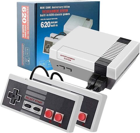 Zeion Classic Retro Game Console Mini Video Consoles Game With 620 Games For Nes Game Handle Gaming - Av Output