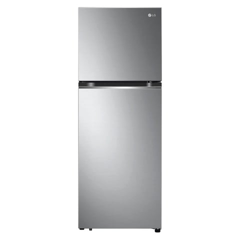 Buy LG Top Mount Freezer Refrigerator With Smart Inverter GN-B442PLGB 315L Platinum Silver in UAE