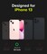 Ringke - Apple iPhone 13 Case Cover- Fusion-X Series- Black