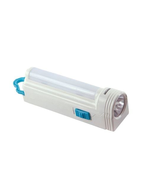 اشتري KRYPTON Rechargeable LED Torch With Lantern Blue/White 2watts في الامارات