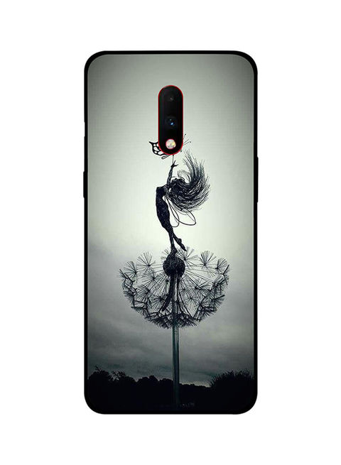 Theodor - Protective Case Cover For Oneplus 7 Girl &amp; Butterfluy