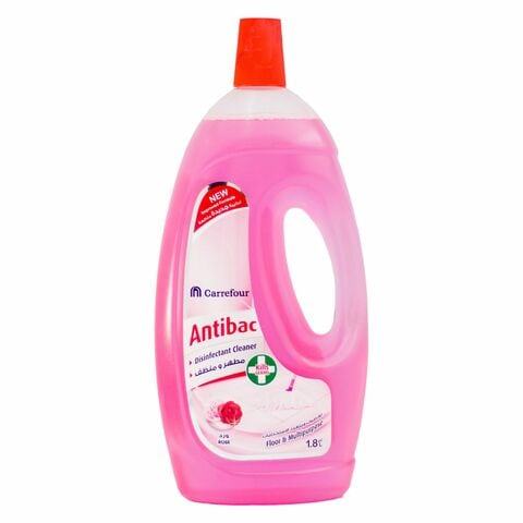 Carrefour Anti-Bacterial Rose Disinfectant Cleaner 1.8L
