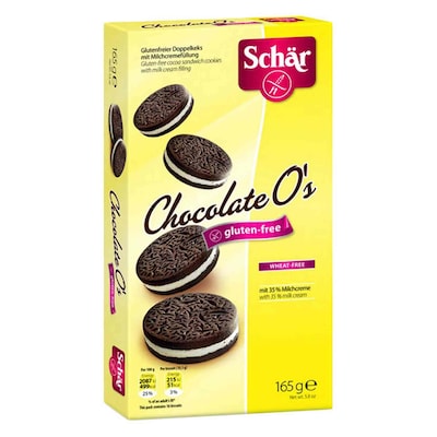Biscuits Chocolat Sans Gluten Dr Schar 150Gr
