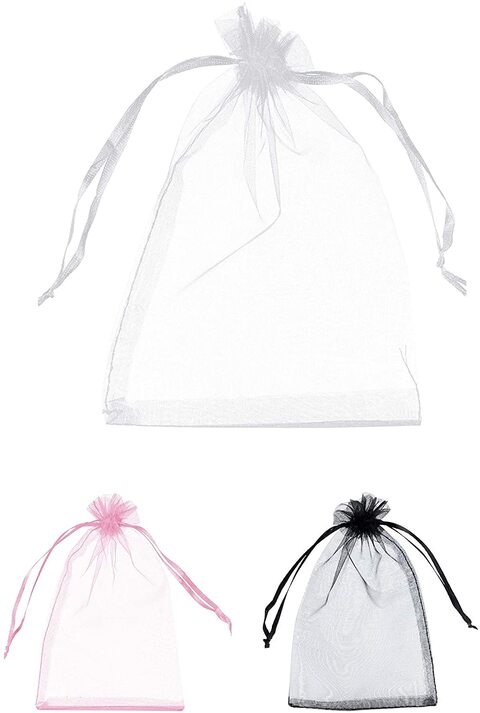 White organza online bags