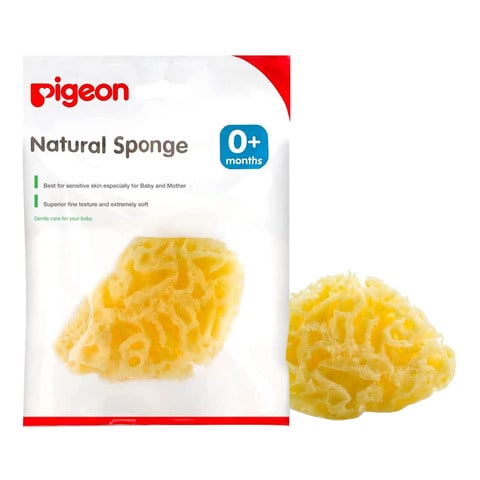 Pigeon Natural Sponge Yellow Large