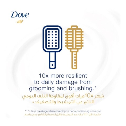 Dove Shampoo for Frizzy and Dry Hair Nourishing Oil Care for up to 100% Smoother Hair 600ml