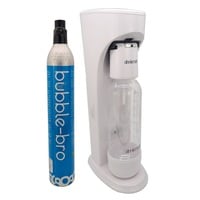 Drinkmate Home Soda Maker with 60L CO2 Cylinder like Sodastream - White