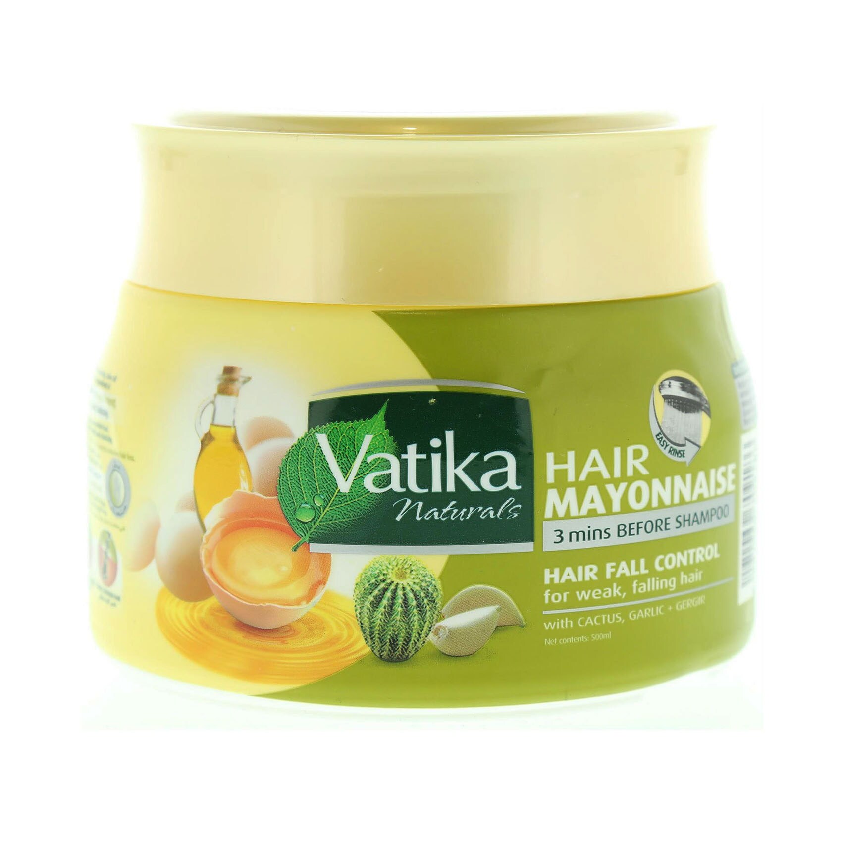 Buy Vatika Hair Mayonnaise Hair Fall Control 500ml Online Shop Beauty